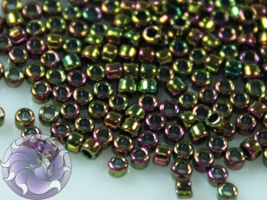 5г Бісер TOHO 15/0 Higher-Metallic Iris - Purple/Green TR-15-509