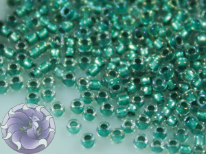 5г Бісер TOHO 15/0 Inside-Color Rainbow Crystal/Teal-Lined TR-15-264