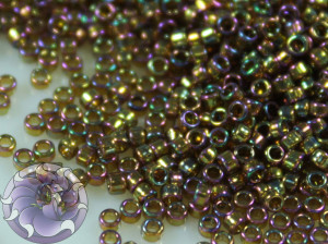 5г Бісер TOHO 15/0 Gold-Lustered Dk Topaz TR-15-459