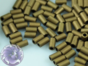 TOHO Стеклярус 5г - Bugle #1 (3mm) : Matte-Color Dk Copper TB-01-702