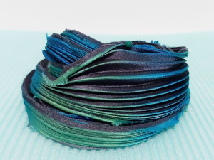 Шовкова Стрічка Шиборі (Shibori silk ribbon) L246