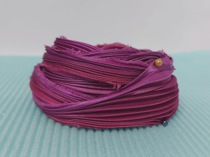 Шовкова Стрічка Шиборі (Shibori silk ribbon) L247