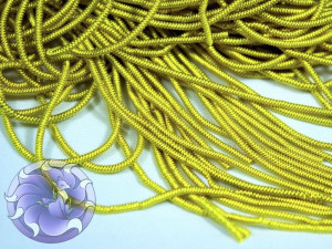 Канитель фігурна 1,5мм Лимонна