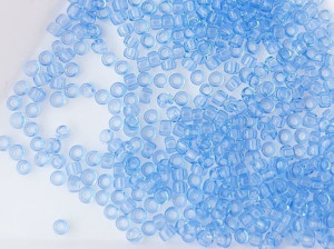 5г Бісер TOHO круглий 15/0 Transparent Lt Sapphire TR-15-13