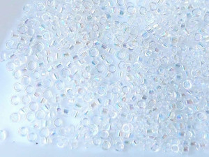 5г Бісер TOHO круглий 15/0 Transparent-Rainbow Crystal TR-15-161