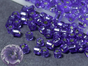 Бісер 5г TOHO- Hexagon 11/0 Silver-Lined Sapphire