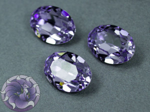 Кристал 4120 Swarovski Овал 18х13мм колір Provence Lavender foiled