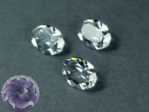 Кристал 4120 Swarovski Овал 14х10мм колір Crystal NOTfoiled прозорий