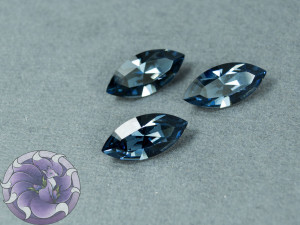 Кристал маркіз 4228 Swarovski 15х7мм колір DENIM BLUE