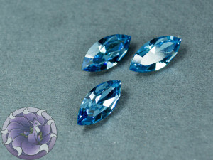 Кристал маркіз 4228 Swarovski 15х7мм колір LIGHT TURQUOISE