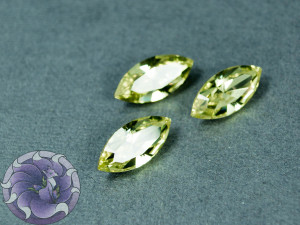 Кристал маркіз 4228 Swarovski 15х7мм колір JONQUIL