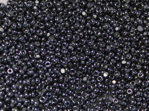 Бісер TOHO Charlotte beads 15/0 Jet Hematite