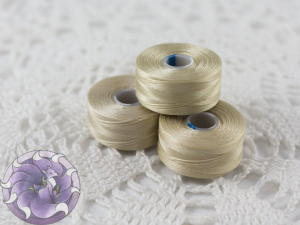 Нитка для бісеру C-LON size AA Beige
