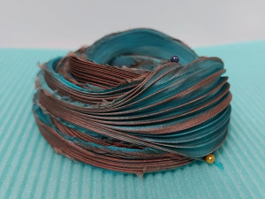 Шовкова Стрічка Шиборі (Shibori silk ribbon) L245