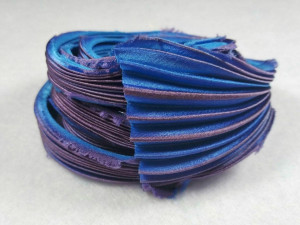 Шовкова Стрічка Шиборі (Shibori silk ribbon) L240