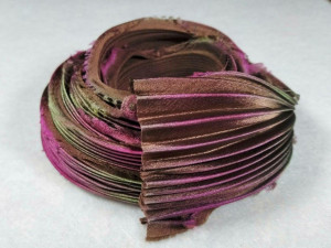 Шовкова Стрічка Шиборі (Shibori silk ribbon) L238