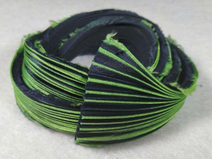 Шовкова Стрічка Шиборі (Shibori silk ribbon) L232