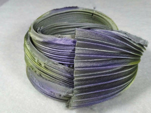 Шовкова Стрічка Шиборі (Shibori silk ribbon) L231