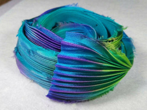 Шовкова Стрічка Шиборі (Shibori silk ribbon) L230