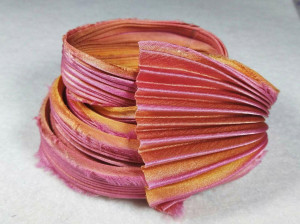 Шовкова Стрічка Шиборі (Shibori silk ribbon) L229