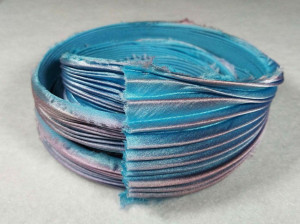 Шовкова Стрічка Шиборі (Shibori silk ribbon) L243