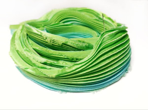 20 см Шовкова Стрічка Шиборі Shibori L258