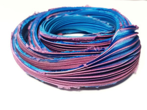 20 см Шовкова Стрічка Шиборі Shibori L256