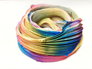 20 см Шовкова Стрічка Шиборі Shibori L254