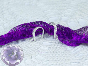 Швензи-гачки №04 колір срібло