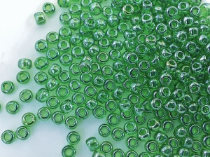 Бісер 5г TOHO Round 11/0 Transparent-Lustered Peridot TR-11-108