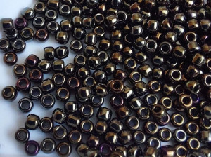 Бісер 5г TOHO Round 11/0 Metallic Iris - Brown TR-11-83